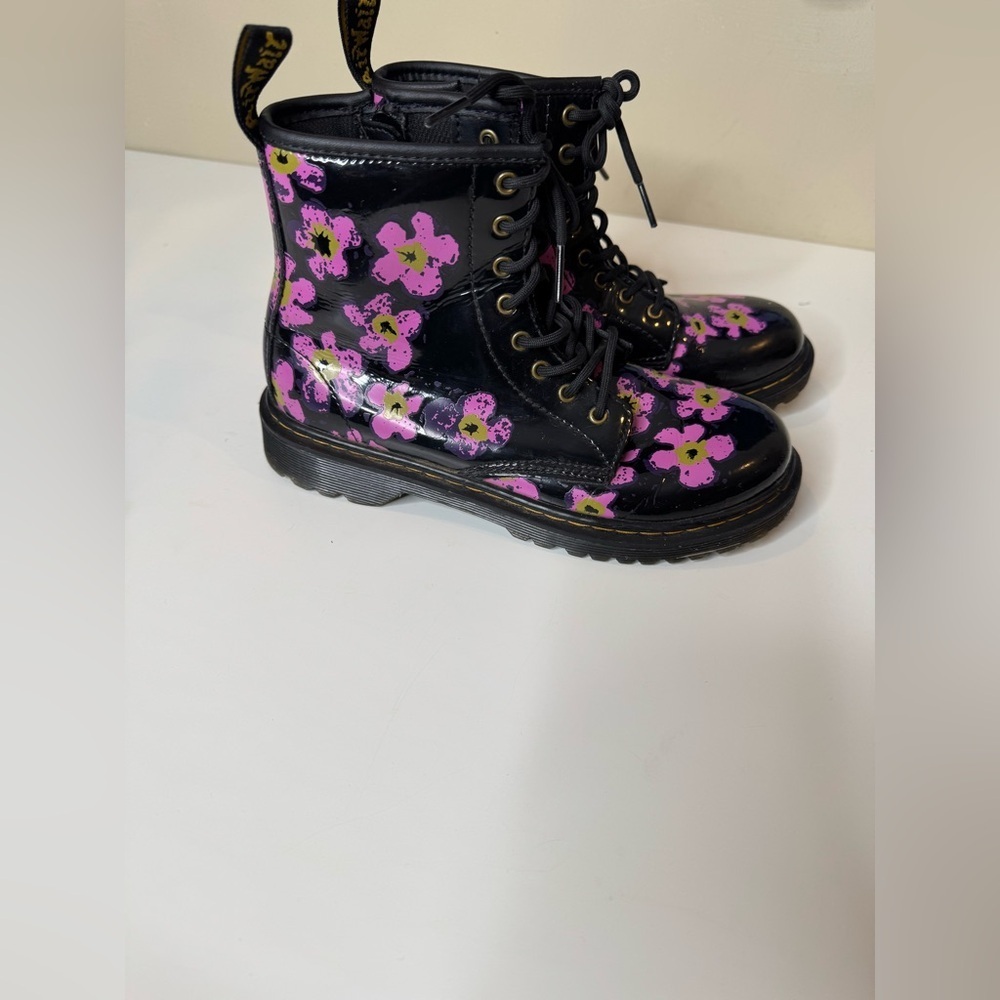 Dr. Martens Pansey Fayre Combat Boot size L5 - Picture 3 of 13